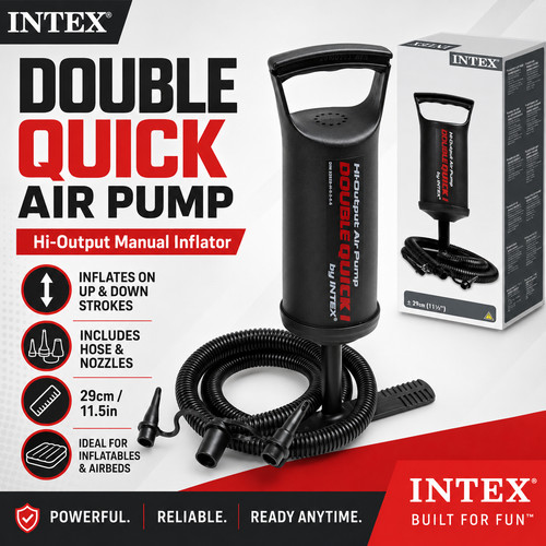 Intex double quick hand - quick, pump