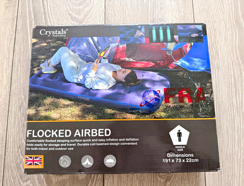 Crystals single flocked - single,
