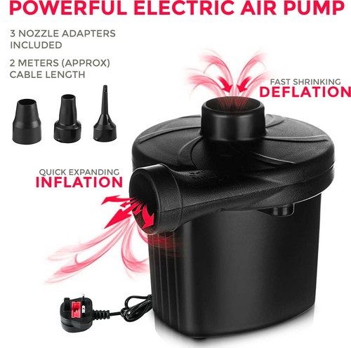 Electric air pump for - pump, paddling