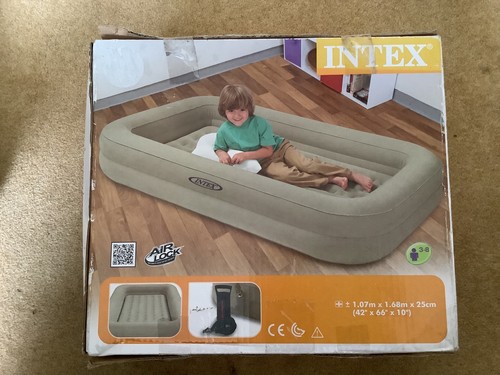 Intex childs air bed - childs, pump