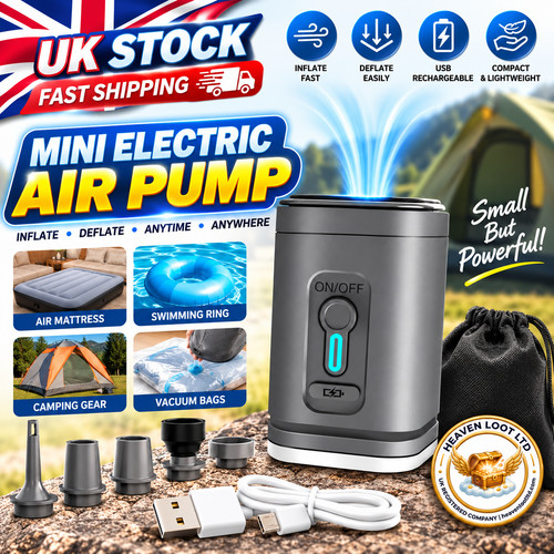 Mini electric air pump usb - air,