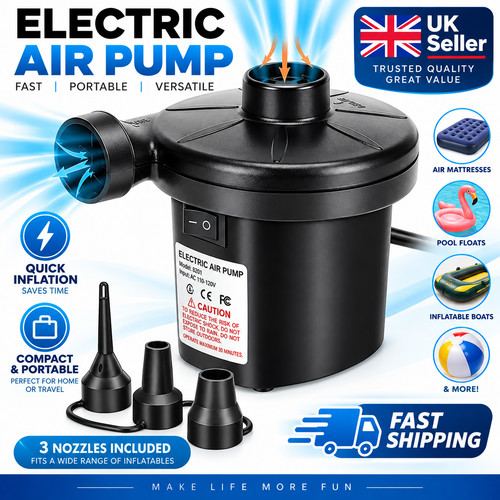 Electric air pump - inflator, for