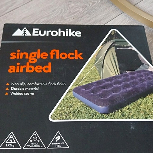 Eurohike single flock airbed - eurohike,