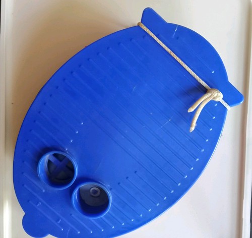 Plastic air bed - foot, pump